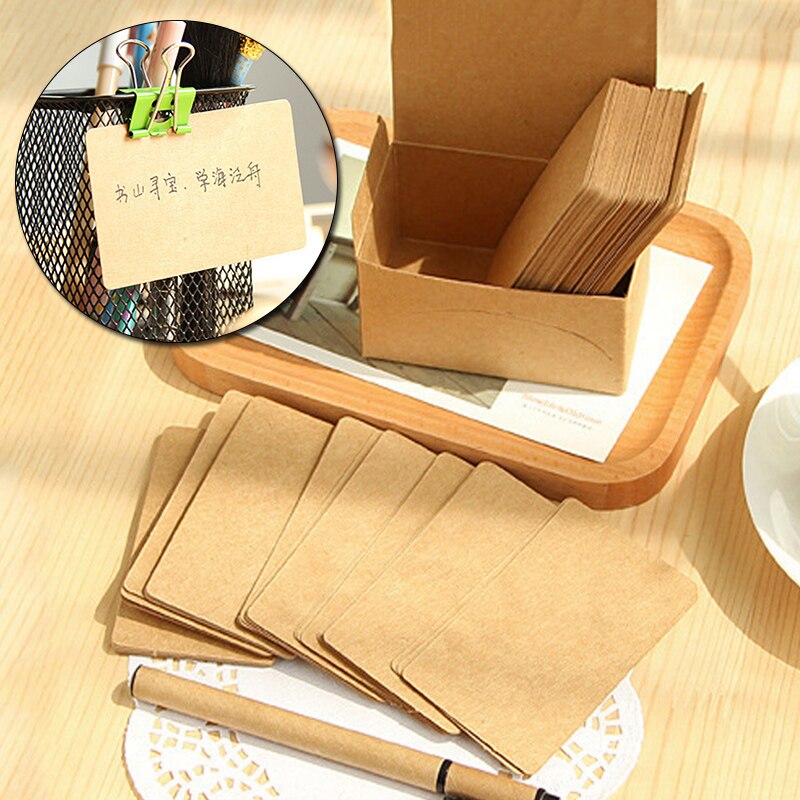 100 stücke Jahrgang leer Kraft Papier Tisch Nummer Name Karte Ort Karten Hochzeit Hochzeit Geburtstag Party Dekoration Einladungen
