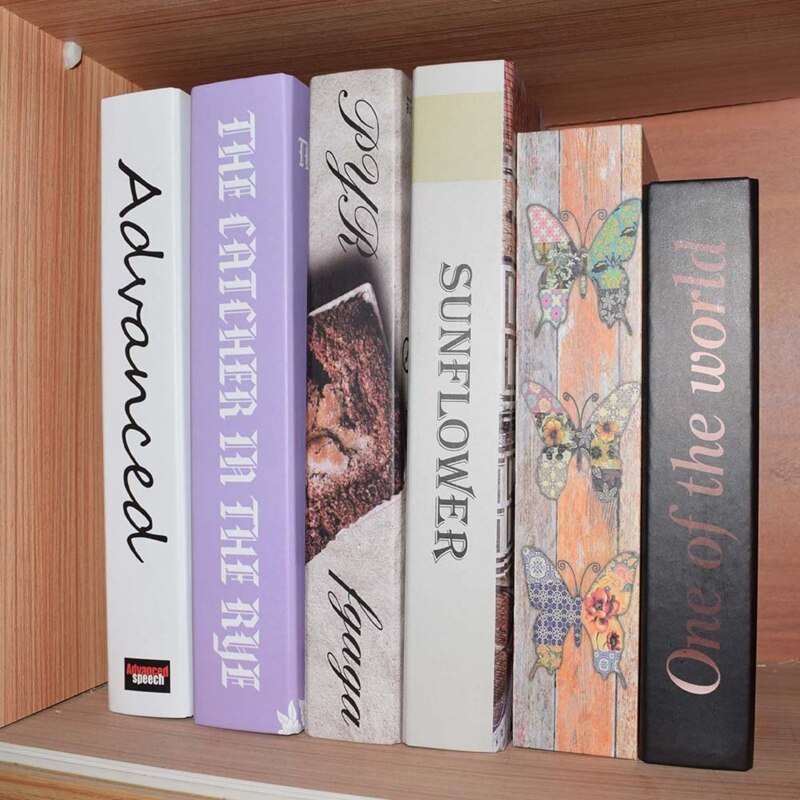 Mini Woordenboek Kluis Opbergdoos Vlinder Boek Secret Security Safe Lock Voor Sieraden Sleutel Kostbaarheden