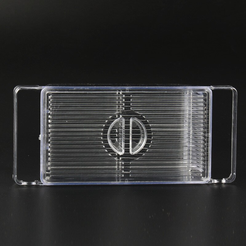 Aquarium Breeder Box Fish Tank Hatchery Incubator Acrylic Fish Isolation Box with Suction Cups for Small Baby Fishes Shrimp