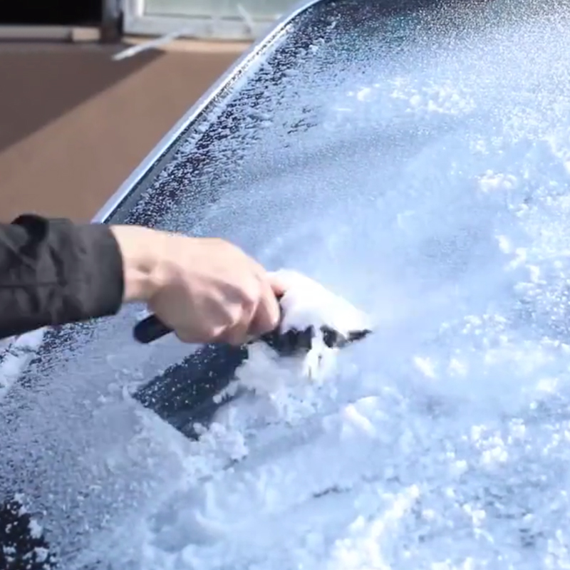 Herramienta de raspado, raspador de hielo de nieve duradero, parabrisas de coche, herramienta de limpieza de hielo, limpieza de ventanas, lavado de nieve de invierno