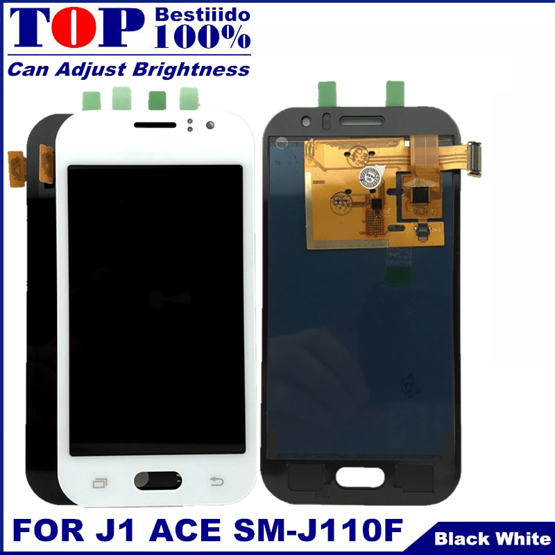 Kan Helderheid LCD Voor Samsung Galaxy J1 Ace J110 SM-J110F J110H Lcd Touch Screen Digitizer Vergadering Vervanging