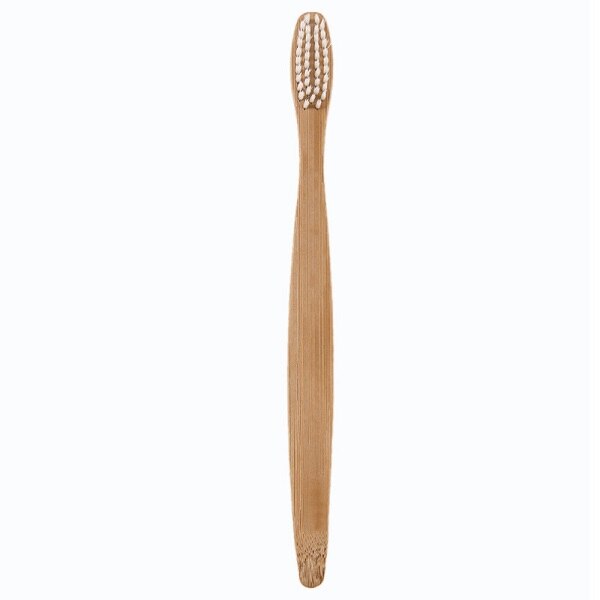 3 Colors Environment-friendly Wood Toothbrush Bamboo Teethbrush Soft Bamboo Adults Fibre Wooden Handle Low-carbon toothbrushes: White