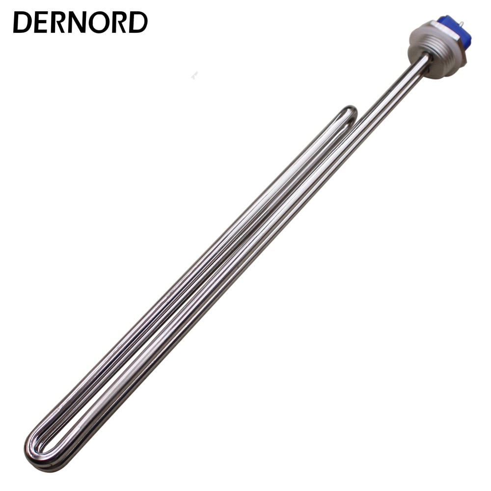 240v 6500w High Wattage Immersion Water Heater Element Foldback Tube Screw In Heater with 1&quot; NPT Thread
