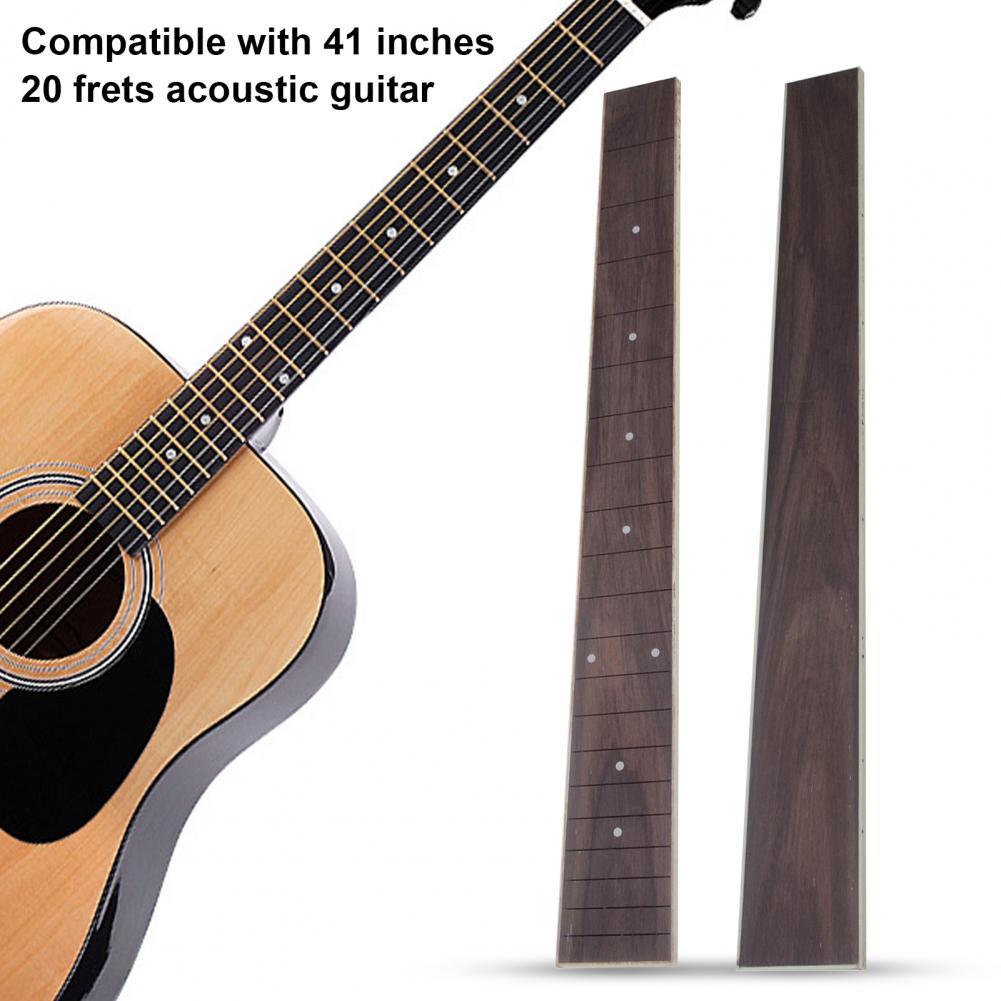 Manche de guitare électrique en bois massif, manche de manche Portable, ergonomique, robuste et de , DIY