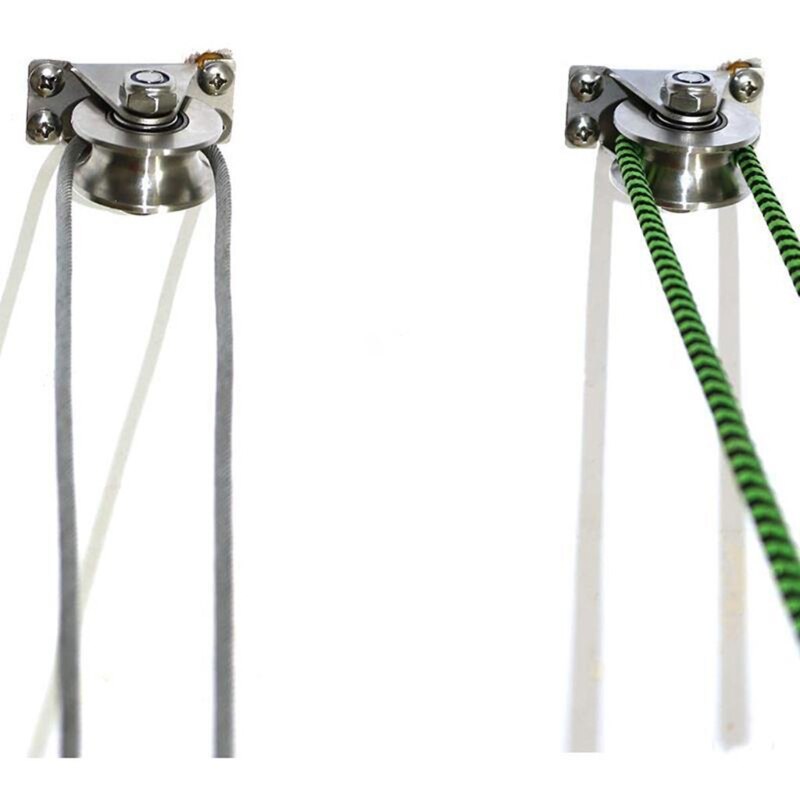 Roller Sliding Track Wheel Durable Steel Sliding Gate Lifting Crane Wire Rope