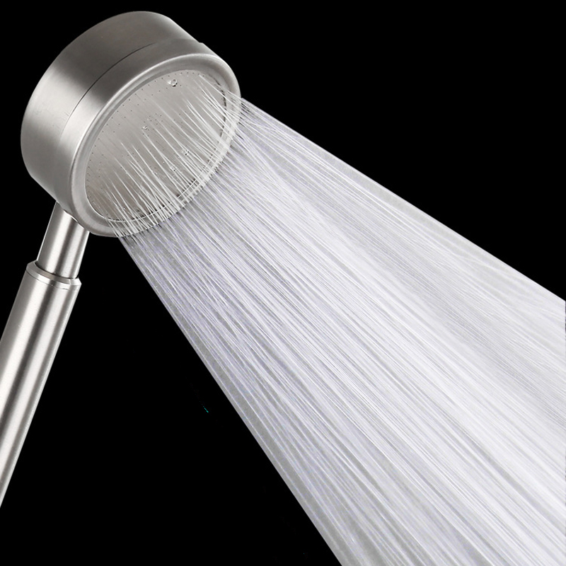 Bathroom Shower Faucet Stainless Steel Triple Bathtub Faucet Mixers Cold Mixer Valve Nozzle Tap Wall Mounted Home Shower Set