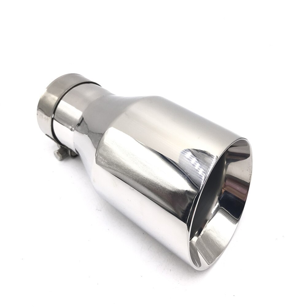 : Neueste StyleTop 304 edelstahl universal auspuff system ende rohr + auto endrohr 1 stück