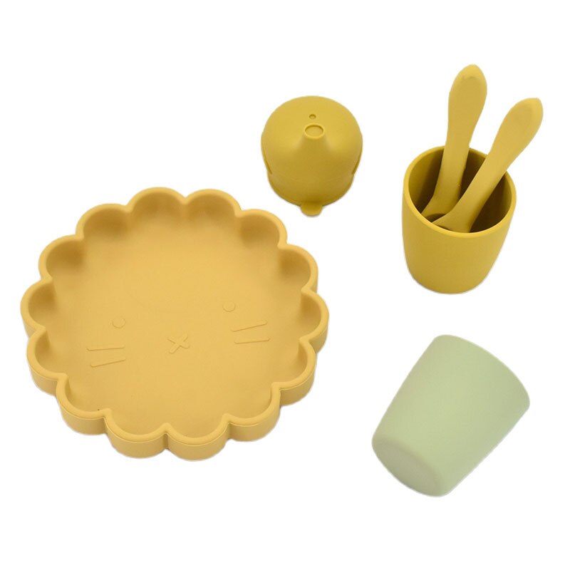 Gobelet à eau en Silicone de couleur Pure pour bébé, Anti-brûlure, de alimentaire, pour apprendre à boire, pour enfants, BPAFREE