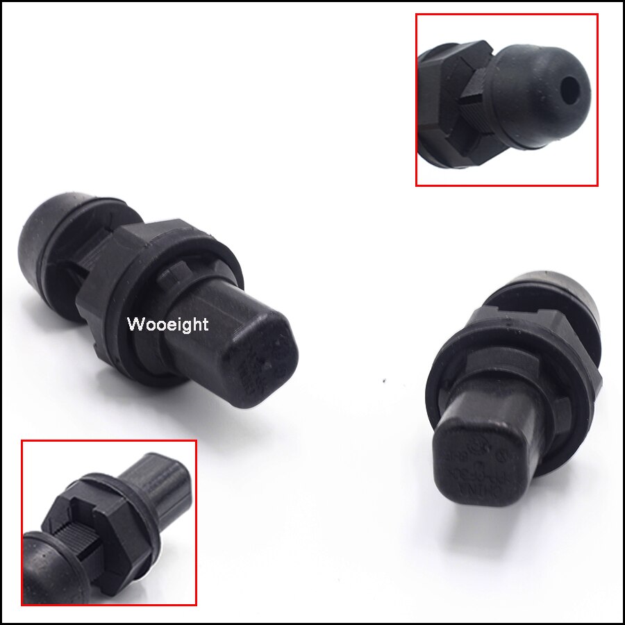 Wooeight 2 Stuks Zwart Verstelbare Buffer Blok Kofferbak Deksels Rubber Pier Demping Pad 5KD 827 499 5KD827499 Voor Vw Golf 6 MK6