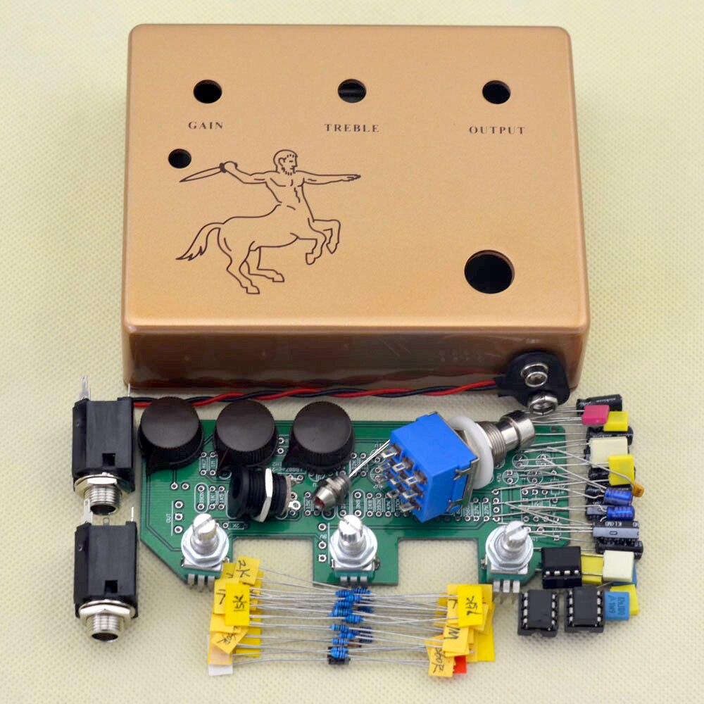 Make Your Own Genuine Overdrive Guitar Effect Pedal All Kits True-Bypass