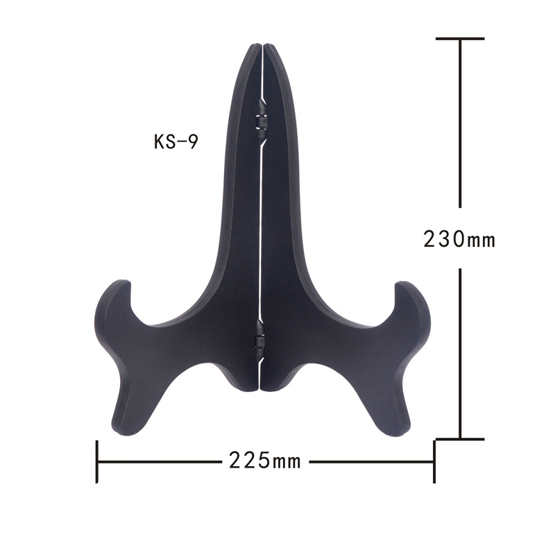 1pc staffeli tallerkenholder bakke billedrammer foto piedestal holder bærbar badge tallerken display stativ køkken tallerken stativ organizer: 9 tommer