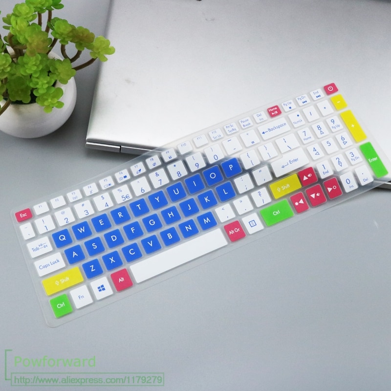 15.6 inch Laptop Keyboard Cover skin Protector for Acer Predator Helios 300 series G3-573 Triton 700 Nitro 5 PH317 VX5 VX15