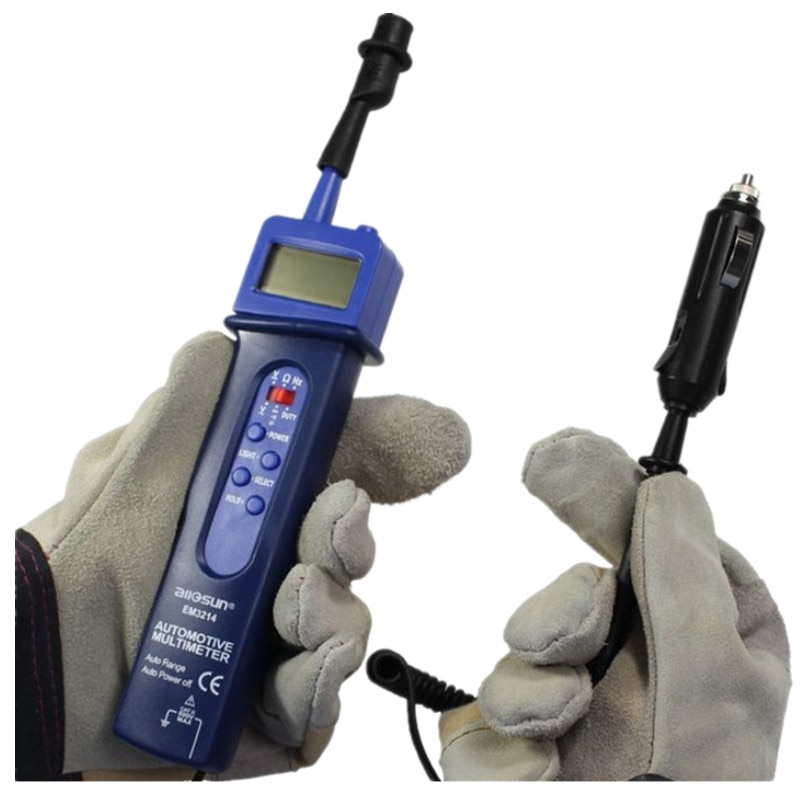 Pen Style Car Vehicle Auto Multimeter Voltage DC/AC Digital Multimeter Resistance Capacitance Multimeter Car Diagnostic Tool