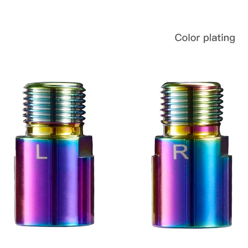 20mm Mountain Bike Pedal Extender Extension Pedal Axle Chrome Molybdenum Steel Bearing Extender Bike Accessories: 01