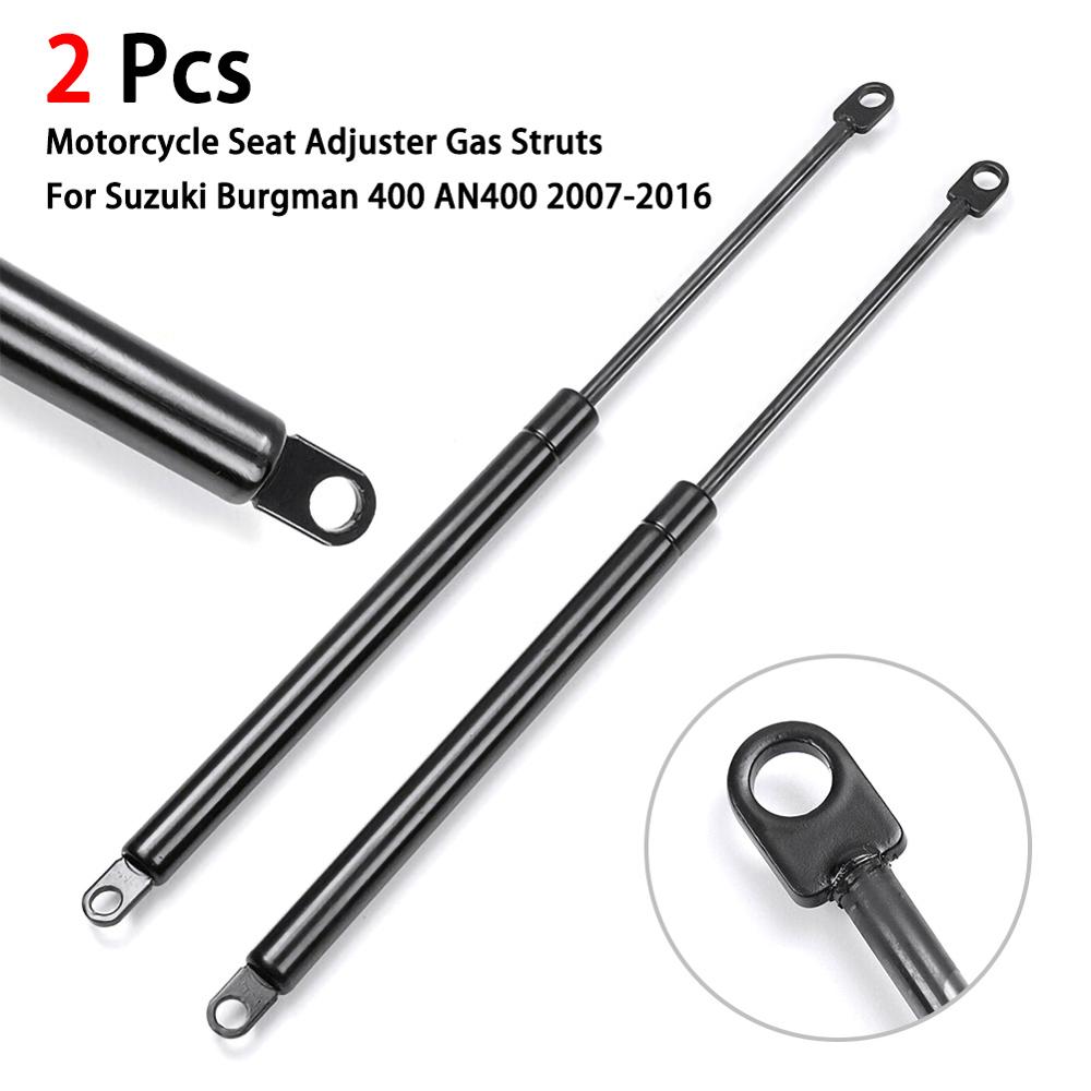 2X Motorcycle Seat Regulator Gas Pillar Shock Lift Strut Struts Support Bar Rod For Suzuki Burgman 400 AN400 2007