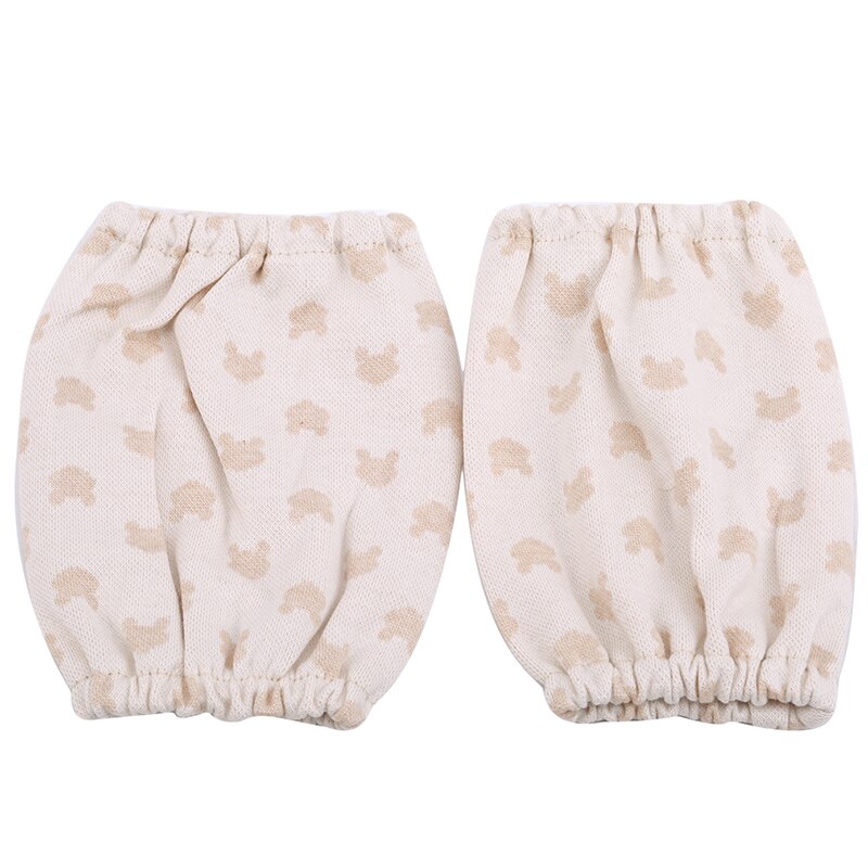 Automne et hiver manchette dessin animé flanelle manches courtes bébé Style coréen anti-salissure enfants étudiants caler la veille