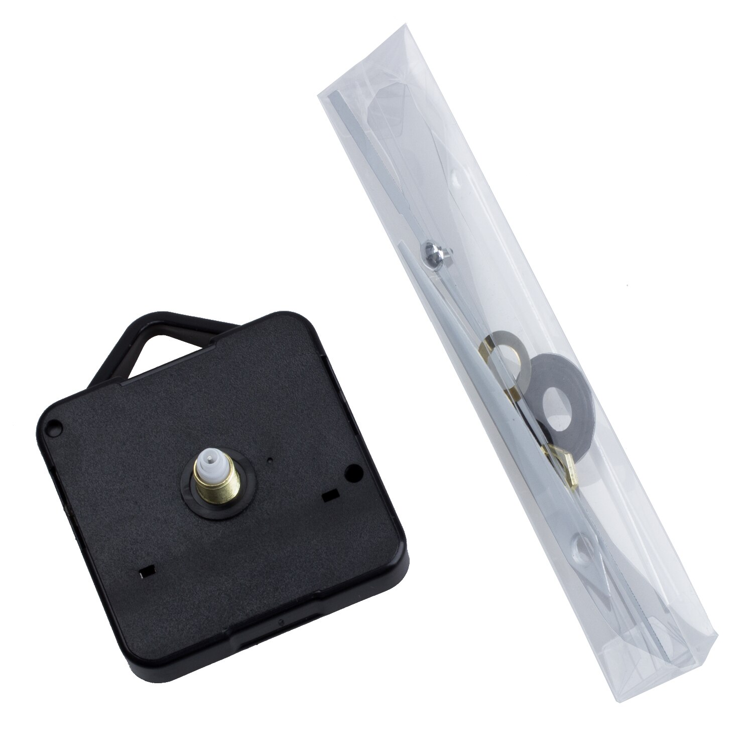 Quarzuhr Bewegung Mechanismus DIY Ersatzteile + Weiß Hände