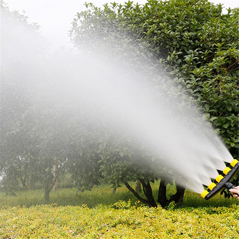 Boquillas atomizadoras para agricultura, aspersores de agua para jardín, hogar, césped, granja, verduras, riego por aspersión, herramienta de boquilla ajustable