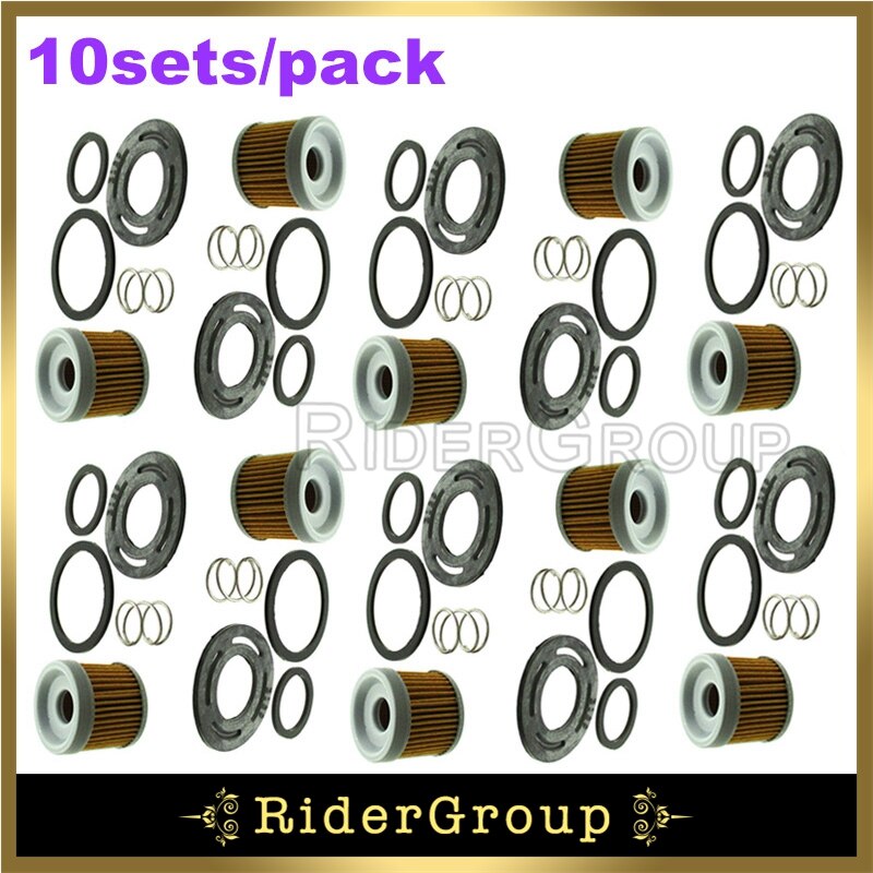 Filtre de pompe à carburant adapté pour MerCruiser 3.0 3.0L 4 cylindres/pièces de machines de jardin: 10 Sets