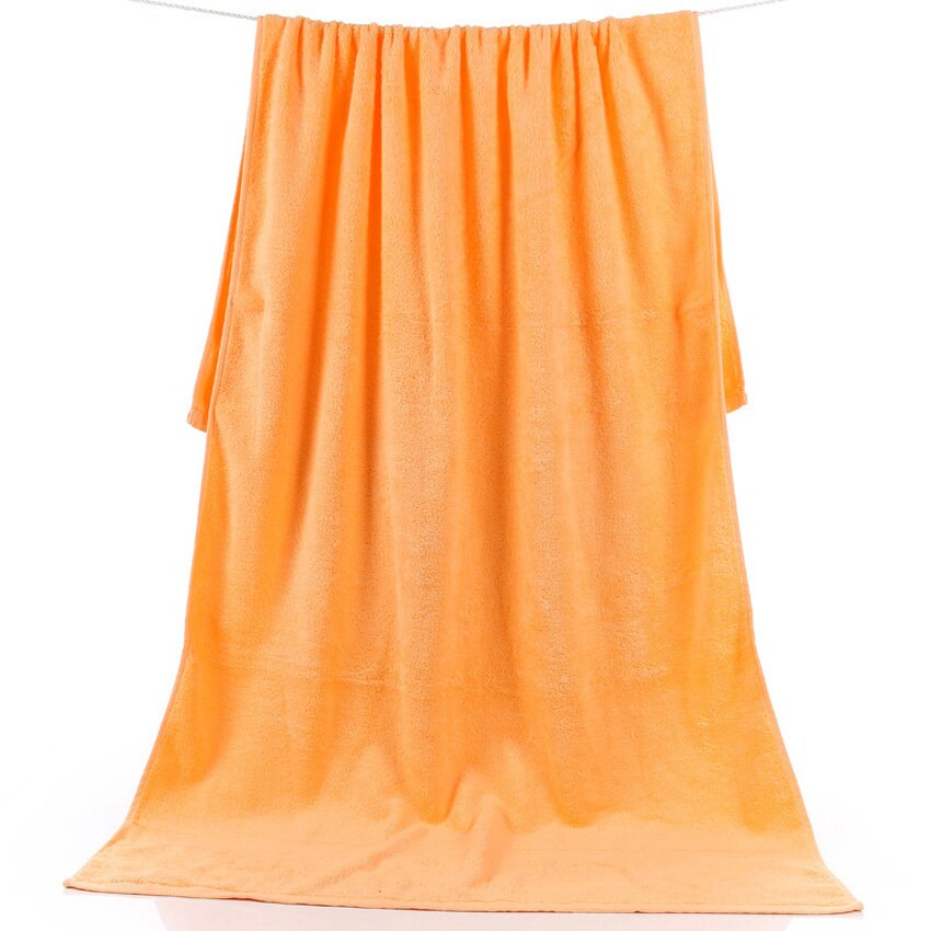 90*180Cm Grote Dikke Badhanddoek 100% Katoen Badkamer Douche Handdoeken Home Hotel Voor Volwassenen Multicolor Toalla De ducha Toalha: Orange