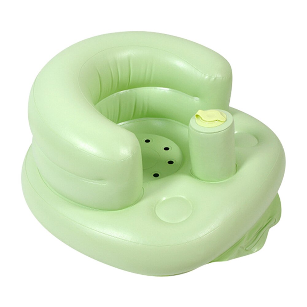 Inflatable Baby Seat Baby Bath Stool Multifunction Baby Sofa Potable Baby Chair Baby Learning Seat