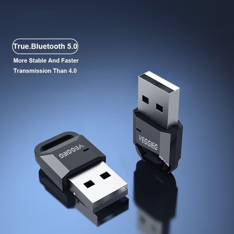 USB Bluetooth Adapter 5.0 Wireless Bluetooth Audio Receiver Transmitter Computer Bluetooth Receiver 5.0 Bluetooth Dongle