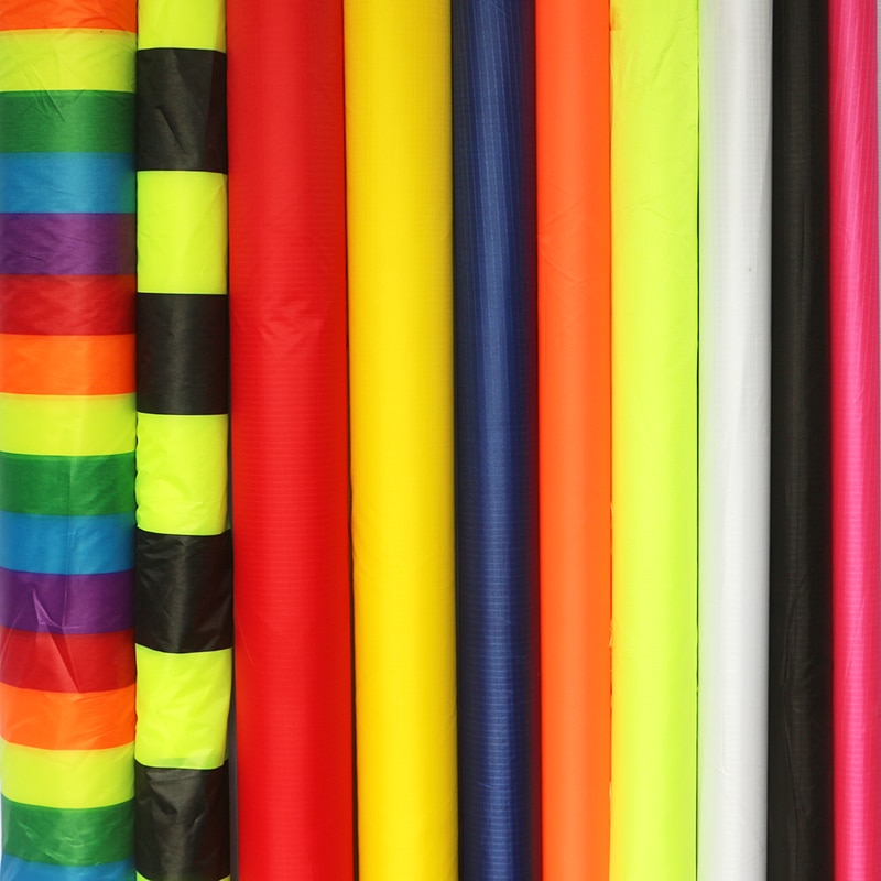 10m x1.5m ripstop nylon fabric colors choose 400inch x 60in kite fabric for tent octopus kite factory