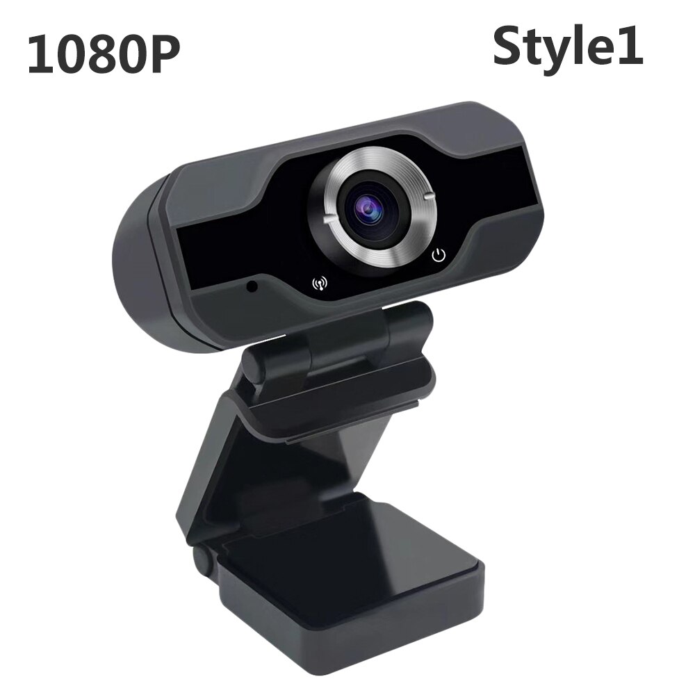 HD Webcam 1080p USB Kamera Drehbare Video Aufnahme Netz Kamera mit Mikrofon Für PC Computer Breitbild Video para pc