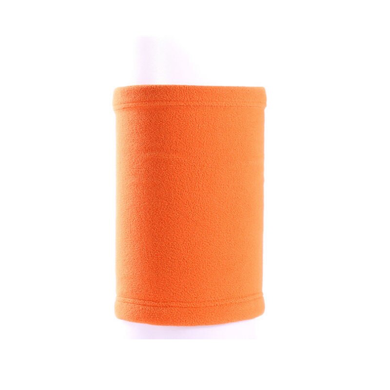 Gorro 3 en 1 Unisex para esquiar, Snood, bufanda térmica de lana para hombre y mujer, bufanda calentador de cuello, mascarilla, Bandana de invierno: Orange