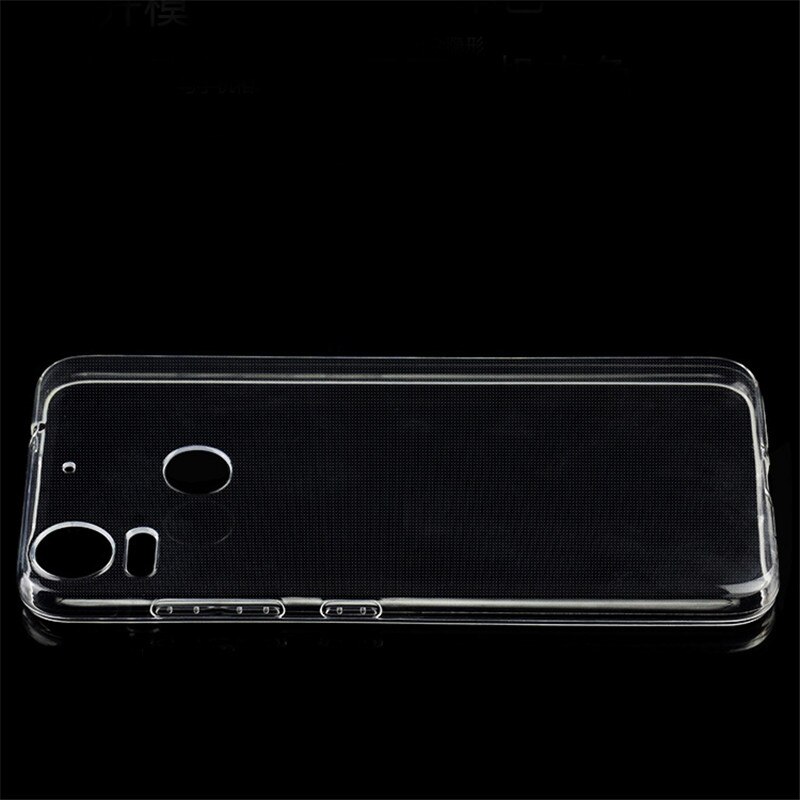 Cases For HTC Desire 10 Pro Case 5.5 inch Ultra Thin Clear Transparent Soft Silicone TPU Phone Back Case Cover