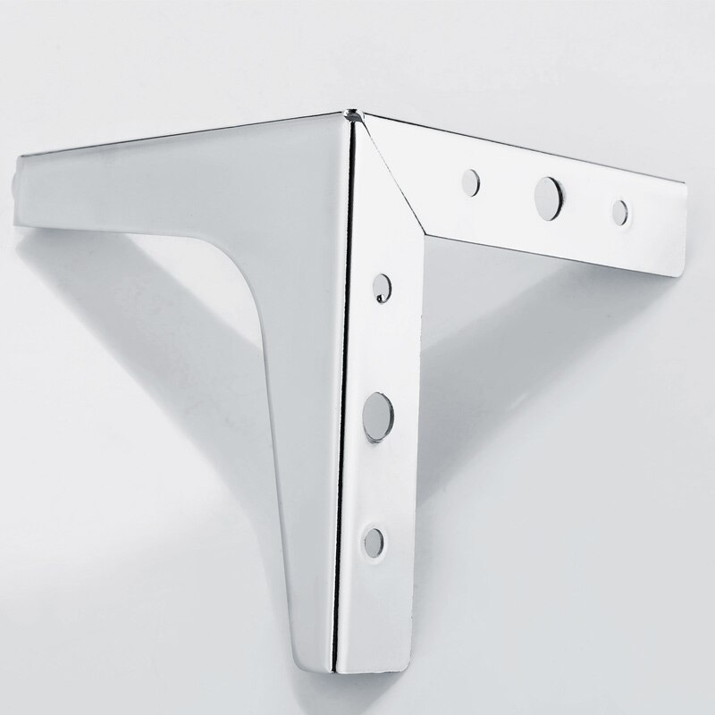 Sofá de acabado brillante de acero laminado en frío, muebles para piernas, patas de armario