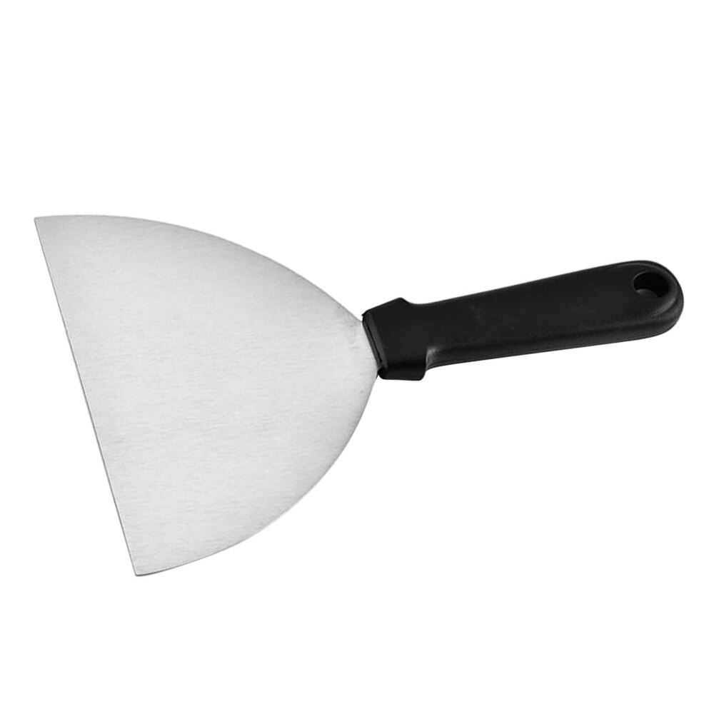 Stainless Steel Semicircle Cooking Shovel Handle Pancakes Spatula Pizza Server Kitchen Accessories: Default Title