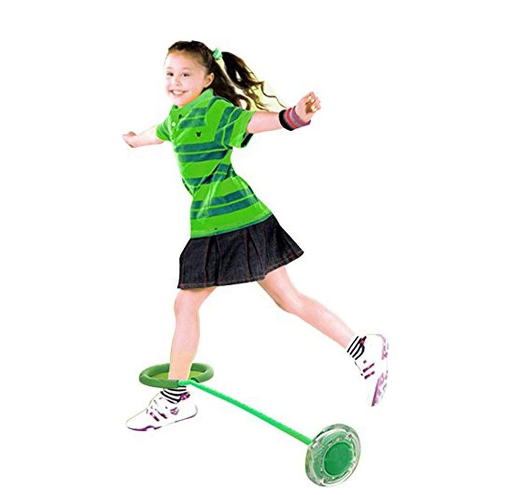 Flash Springen Touw Bal Kinderen Outdoor Fun Sport Speelgoed Led Kinderen Springen Kracht Reactie Training Swing Bal Kind-Ouder games