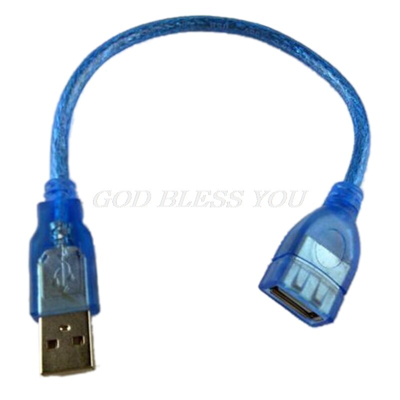 Cable de extensión USB corto 2,0 A hembra A macho, novedad,