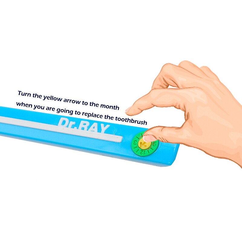 DR. Strahl Zahnbürste ECO zahnbürste 0,01mm Super Weiche Zahnbürste Borsten Kleine Kopf Umweltschutz Reise Zahnbürste