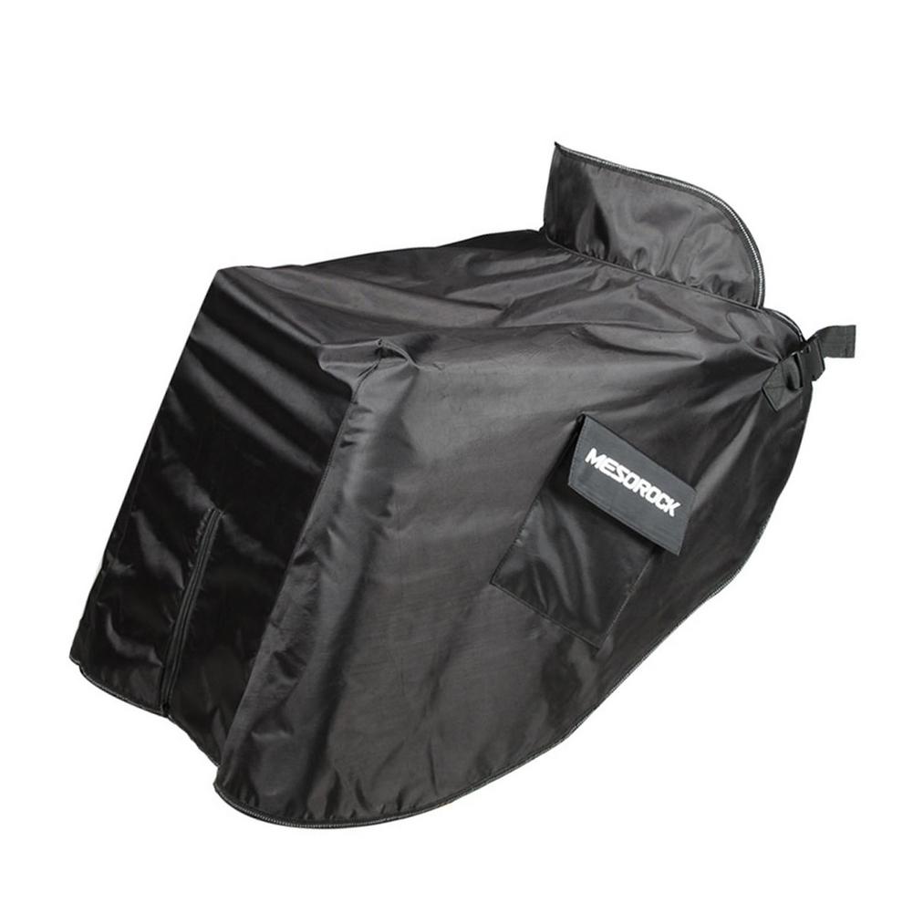 Cubierta Universal para parabrisas de motocicleta/Scooter, colchas de pierna 420D, tela Oxford impermeable a prueba de lluvia y viento, manta para rodilla,: Long style