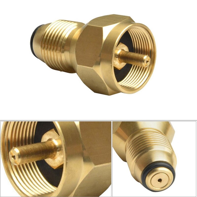 Outdoor Camping Wandelen Kachel Adapter Propaan Refill Adapter Lp Gas Oven Connector Cilinder Tank Coupler Kachel Camping #83