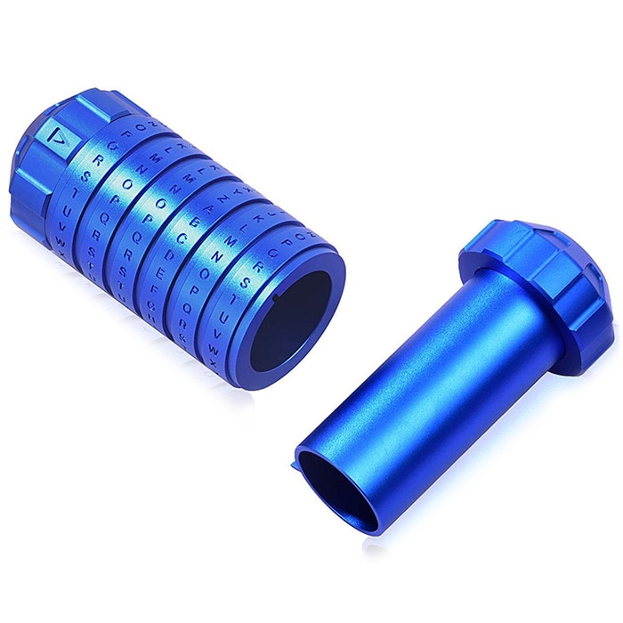 Funny Code Cryptex Romantic Birthday Puzzle Lock Toy Password Lock Intelligence Toys All Ages Five Colors