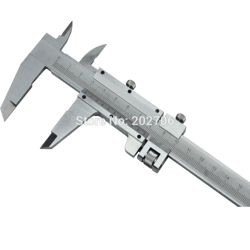 Calibro micometro calibro a corsoio da 200mm/8 pollici con regolazione bene strumento di misurazione calibro cursore 0-200mm