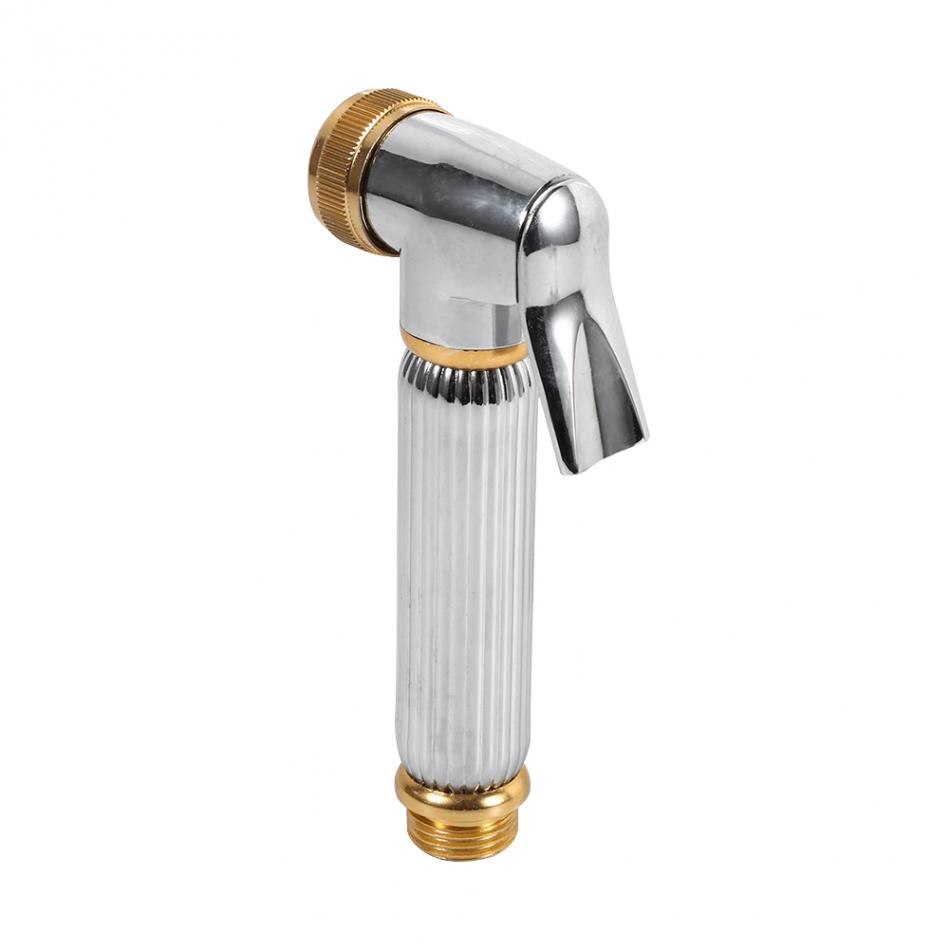 Badrum mässing bidé spruta handhållen toalett spray duschmunstycke sprinkler väggmonterad bidé kran toalett sprut kran