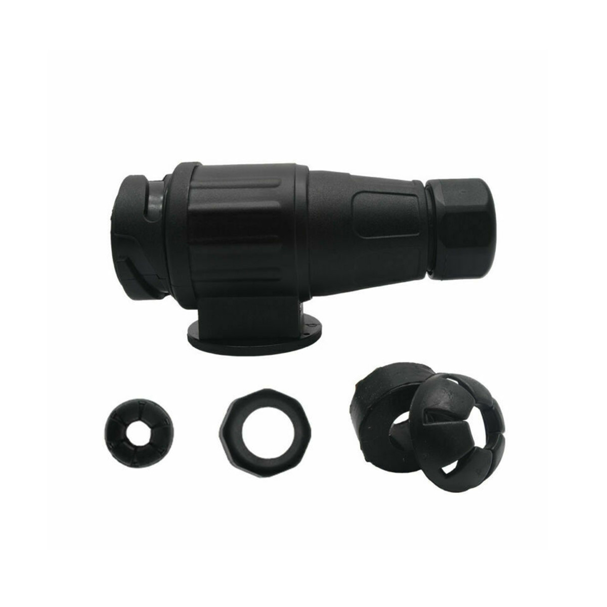 13 PIN CARAVAN PLUG PLASTIC TOWING CONNECTOR TRAILER SELF WIRE MAYPOLE 12V For caravans and newer trailers LEX3018