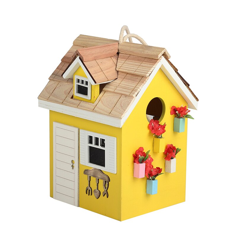 Sunshine Beach Bird House Courtyard Outdoor Bird Nest Bird Feeder Garden Decoration Landscape