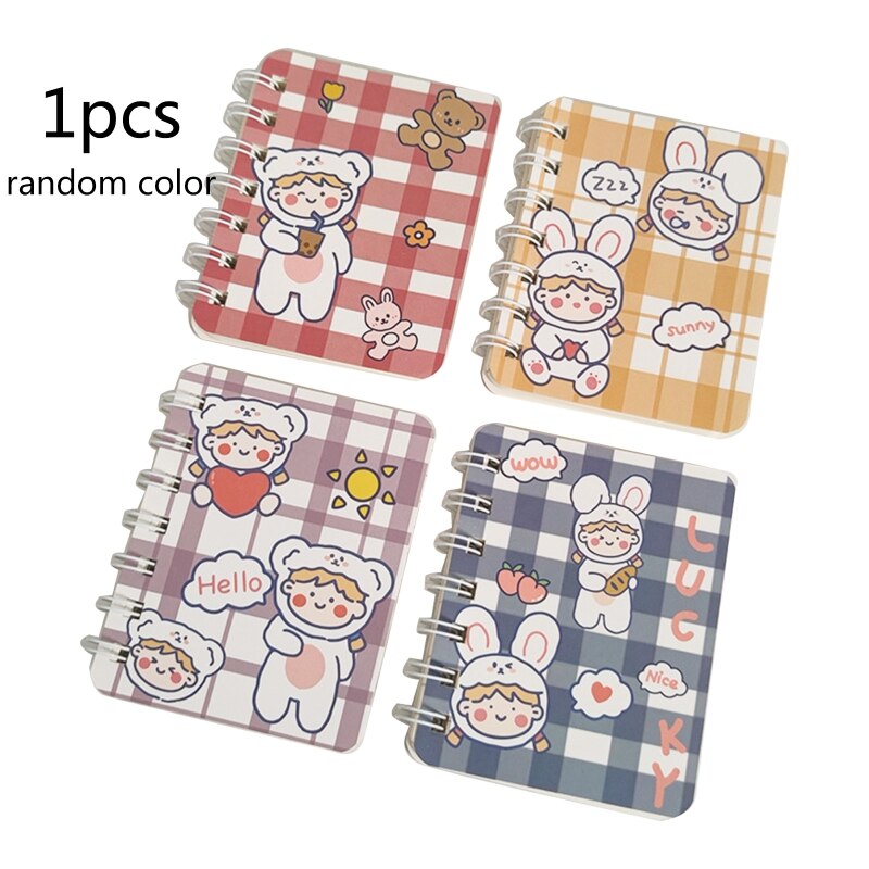 Cute Pocket Diary Notebook Ink-proof Planner Note Pad 90 Sheets Smoothly Write for Writing Doodling Drawing Note Taking