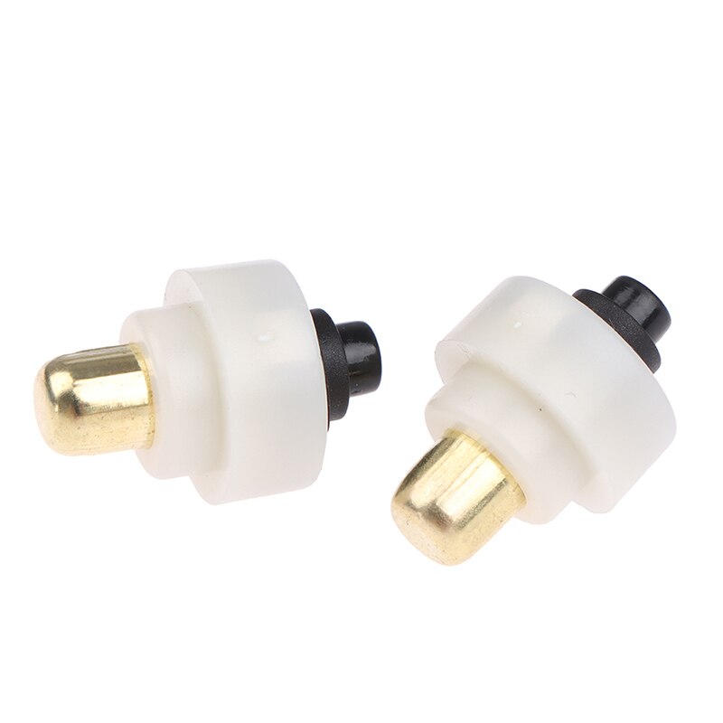 2Pcs 20mm LED Flashlight Push Button Switch ON/ OFF Electric Torch Tail Switch