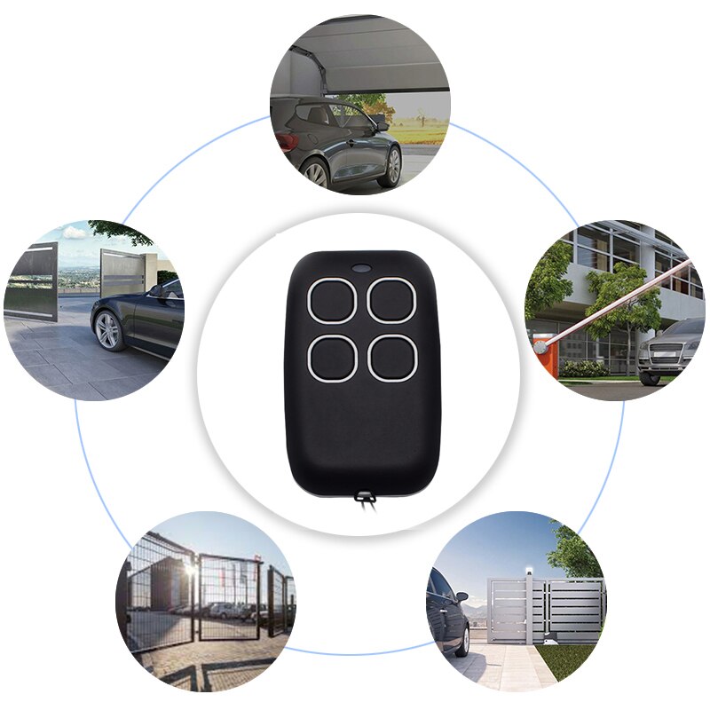 4 Buttons 315/418/433/868MHZ Copy Clone Remote Control Radio Frequency Wireless Transmitter IPX5 Fixed and Rolling Code Keychain