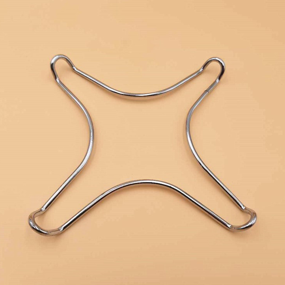Gasrek Koffiestandaard Coffeeware Accessoires Fornuis Espresso Warmteverspreider Houder Moka Pot Roestvrij staal 2 stuks: Dull