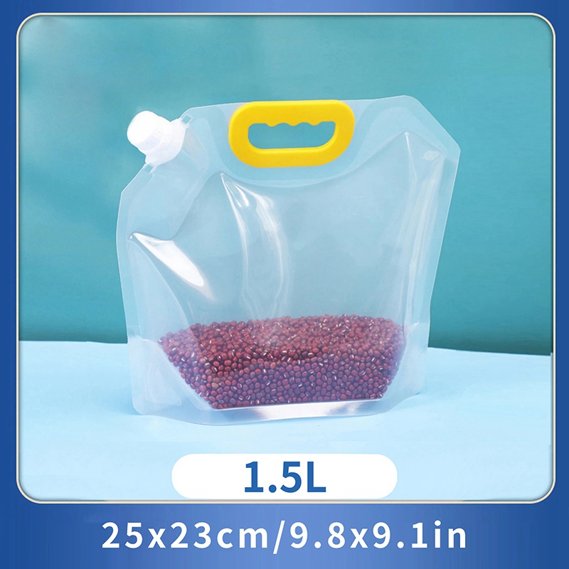 Bolsa de plástico reciclable ziplock Saran bolsa de plástico de embalaje de PVC a prueba de fugas bolsa de embalaje de partículas de frutas alimentos frescos recipiente cerrado de cocina: violet