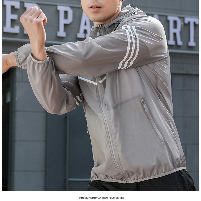 AS Sunscreen Jacket Hoodie Quick-Drying Summer Anti-UV Fishing Shirts Ultralight Windbreaker Outdoor Waterproof Fishing Jacket