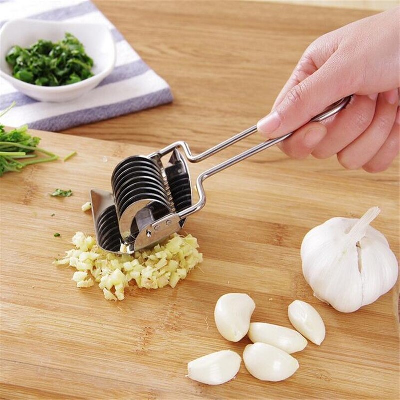 Roestvrij Staal Handmatige Pasta Antislip Handvat Cutter Persmachine Noodle Cut Sjalot Cutter Spaetzle Pastry Tool Voor Keuken