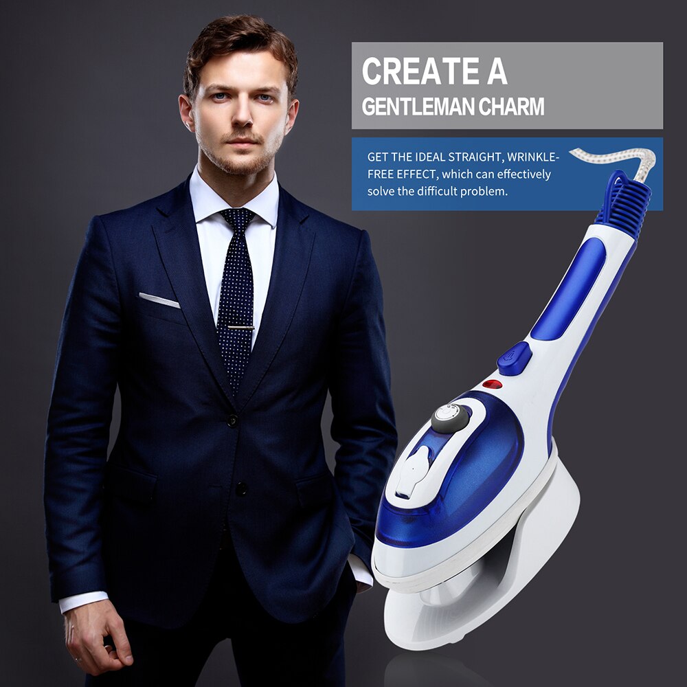 Handheld Garment Steamer Portable Clothes Steamer with Temperature Control Home Travelling Fast-Heat Steam Iron Ironing Machine